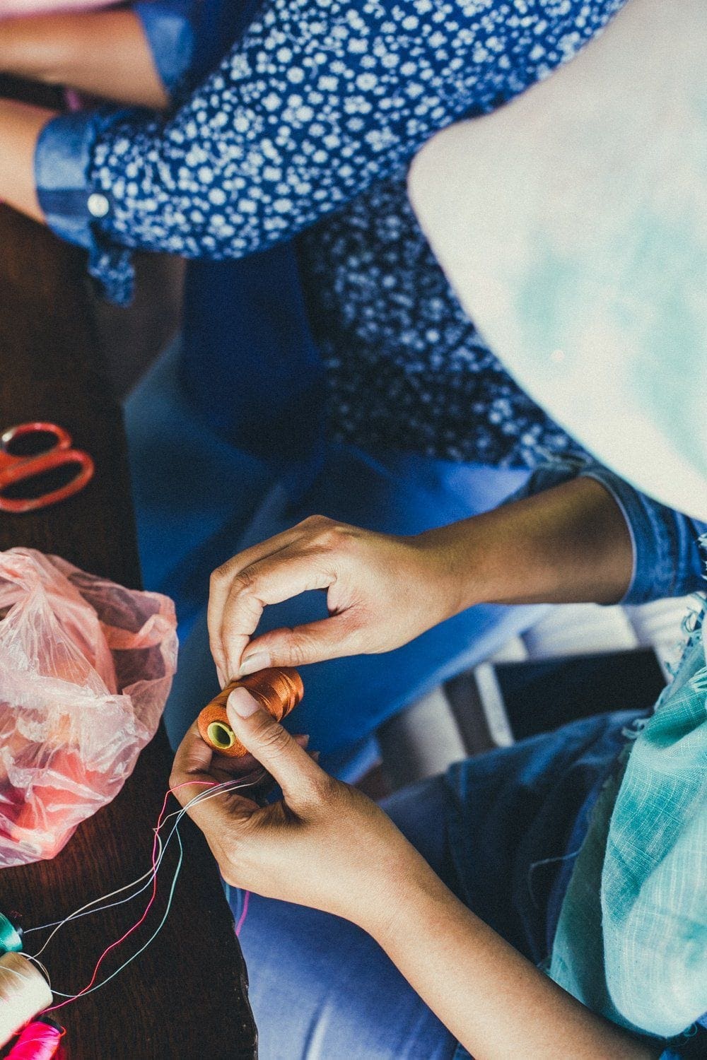Bali UNITY Beaded Wrap/Necklace - Pink - Love Is Project