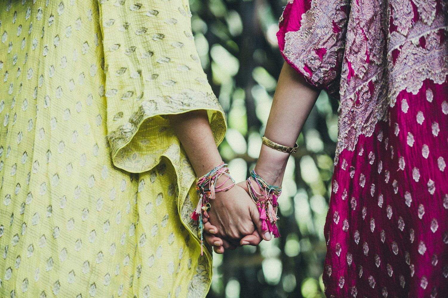 Bali UNITY Beaded Wrap/Necklace - Purple - Love Is Project