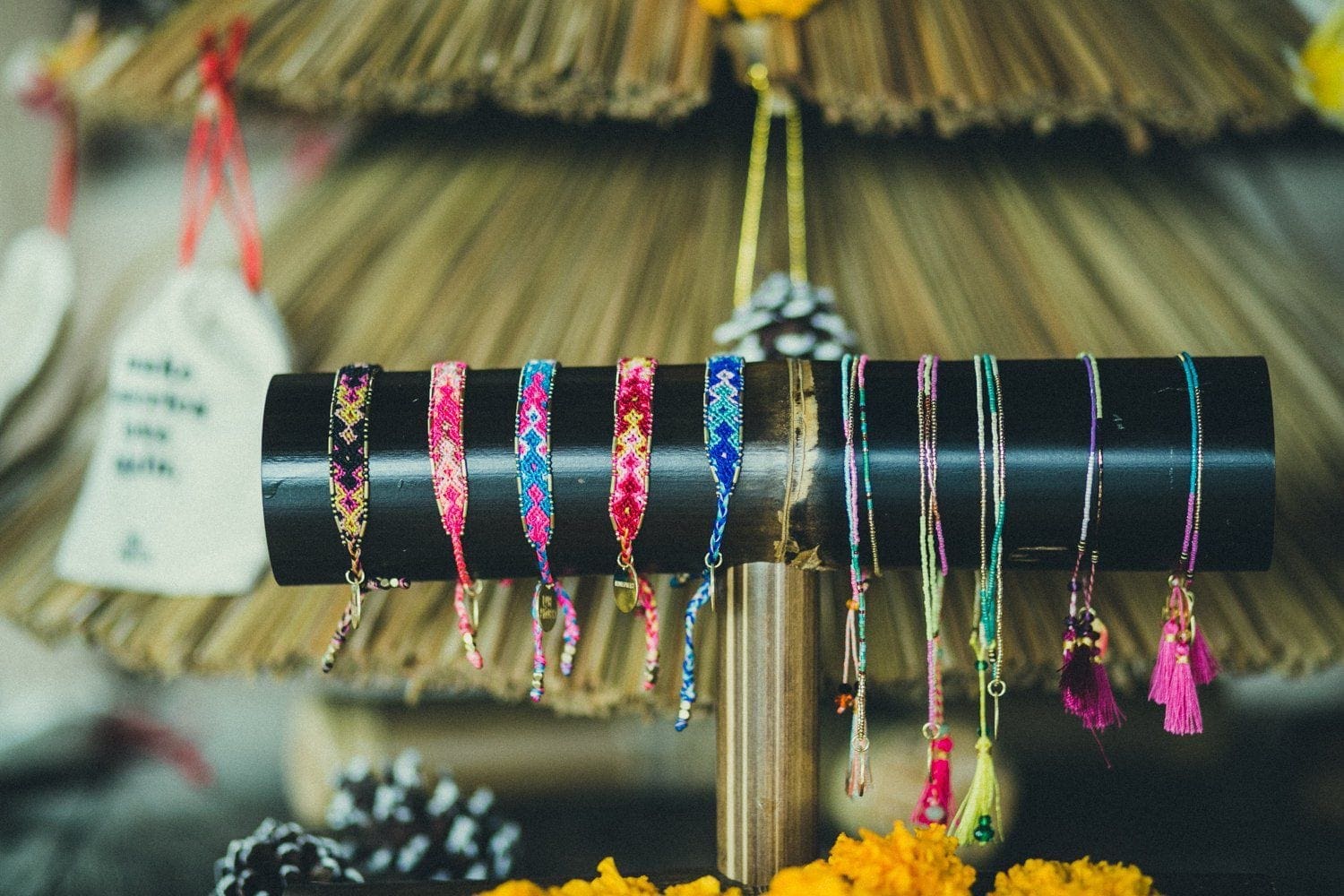 Bali UNITY Beaded Wrap/Necklace - Pink - Love Is Project