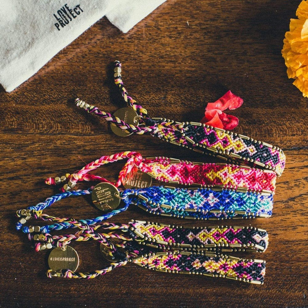 Bali Friendship Bracelet - Galaxy Saturn - Love Is Project