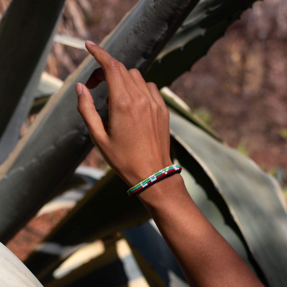 Skinny Ombré LOVE Bracelet - Tropic Canopy - Love Is Project