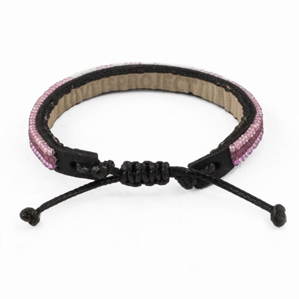 Skinny Ombré LOVE Bracelet - Pink Power - Love is Project