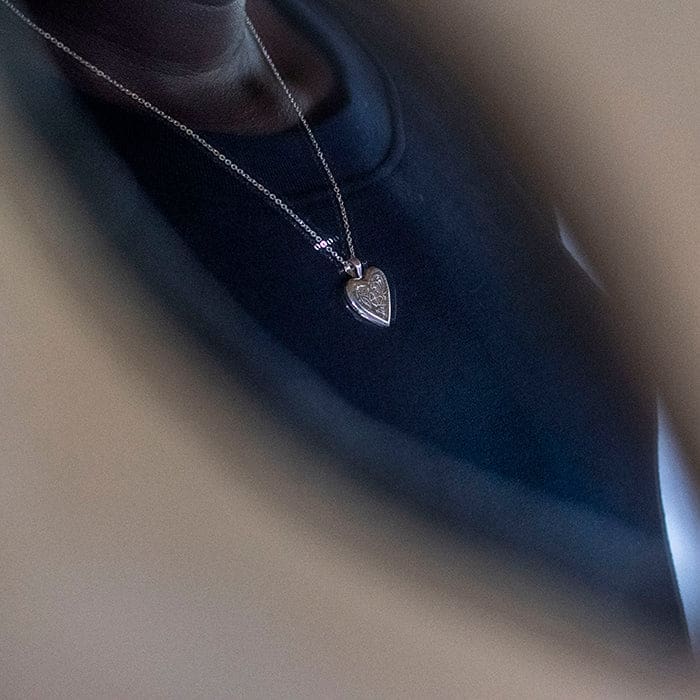 Love Heart Locket Necklace Charm - Love Is Project