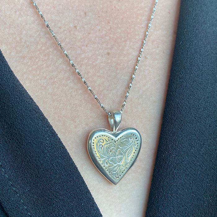 Love Heart Locket Necklace Charm - Love Is Project