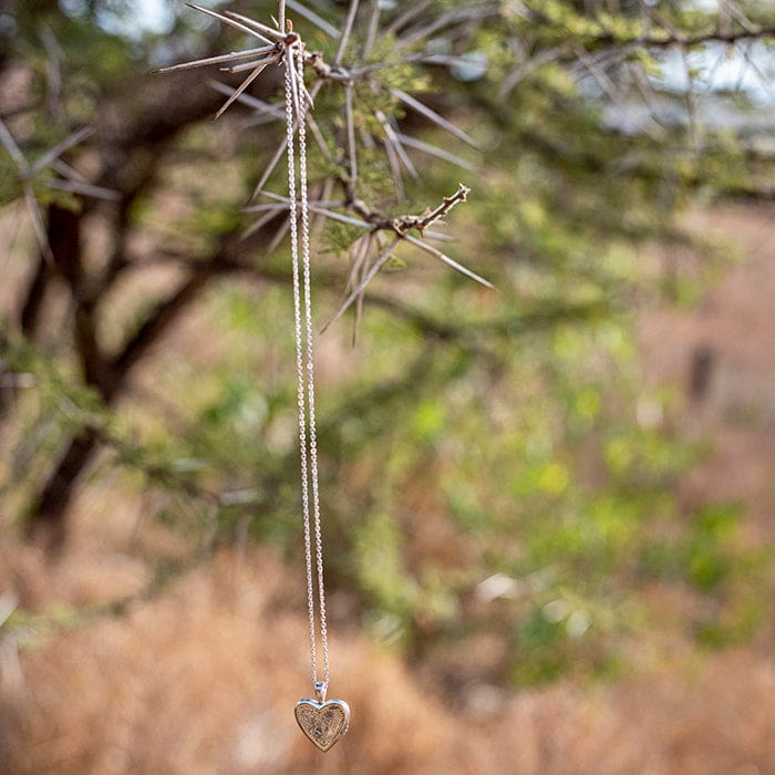 Love Heart Locket Necklace Charm - Love Is Project