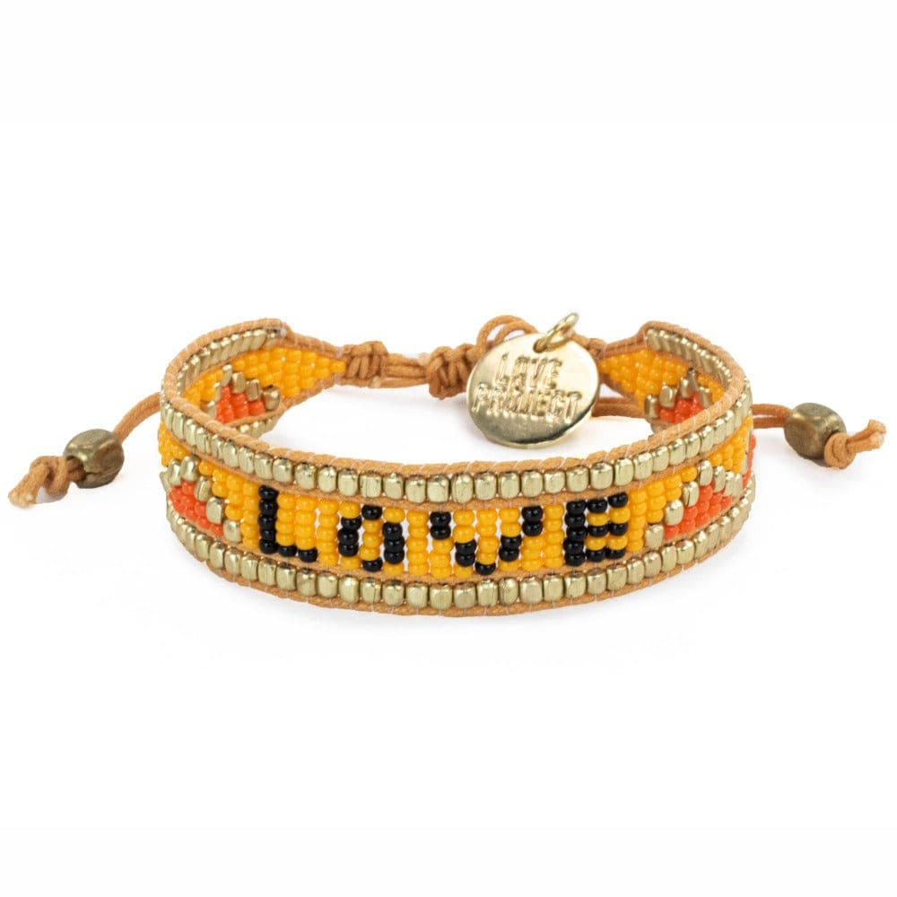 Taj LOVE Bracelet - Saffron
