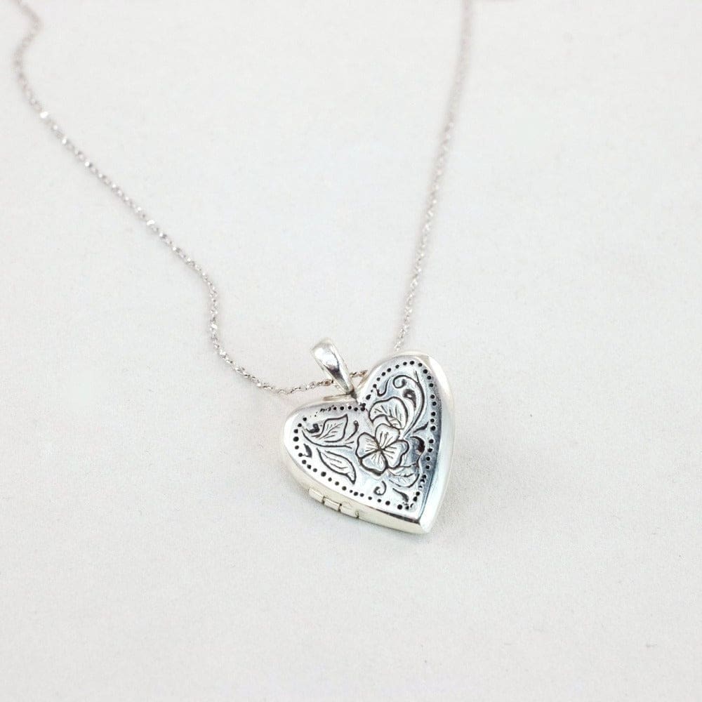Love Heart Locket Necklace Charm - Love Is Project