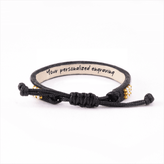 Skinny LOVE Bracelet - White Gold - Love Is Project