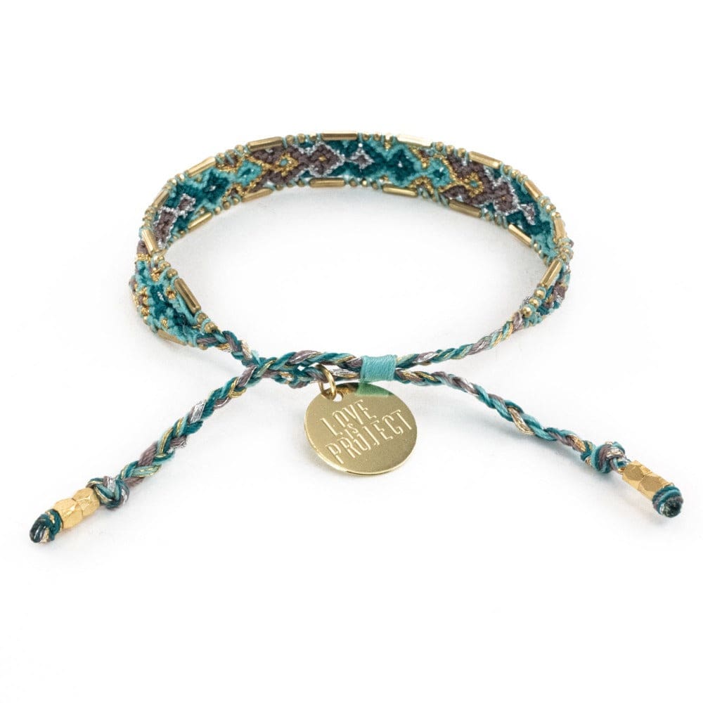 Waterfall Mist Bali Friendship Bracelet from Love Is Project