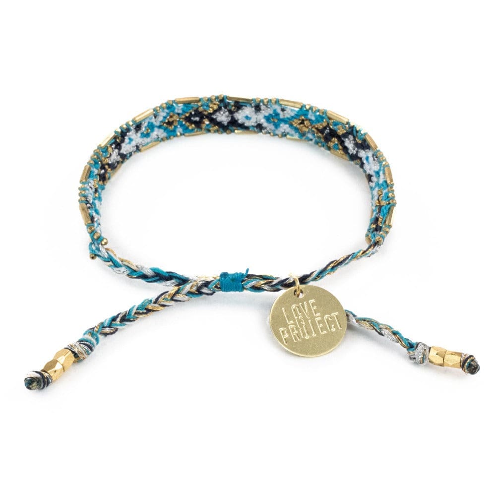 Waterfall Splash Bali Friendship Bracelet from Love Is Project