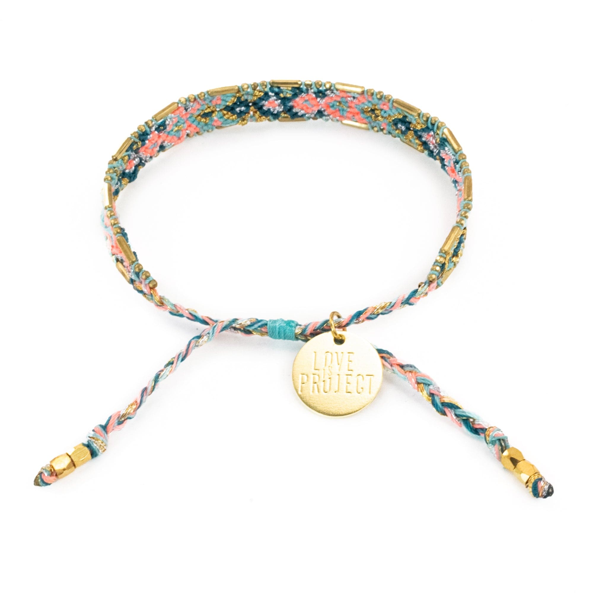 Bali Metallic Friendship Bracelet - Fruity Dazzle - Love Is Project