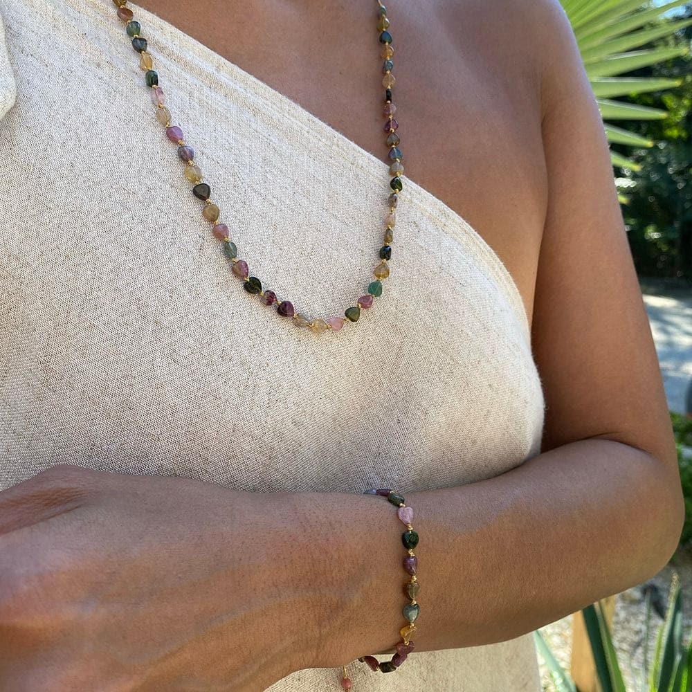 Enlighten Tourmaline Stone Bracelet - Love Is Project
