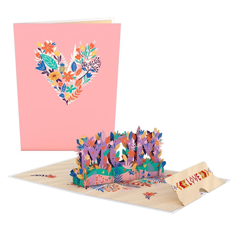 Love for Mom Dazzling Lovepop Card with Bracelet 3D card - Love Is Project