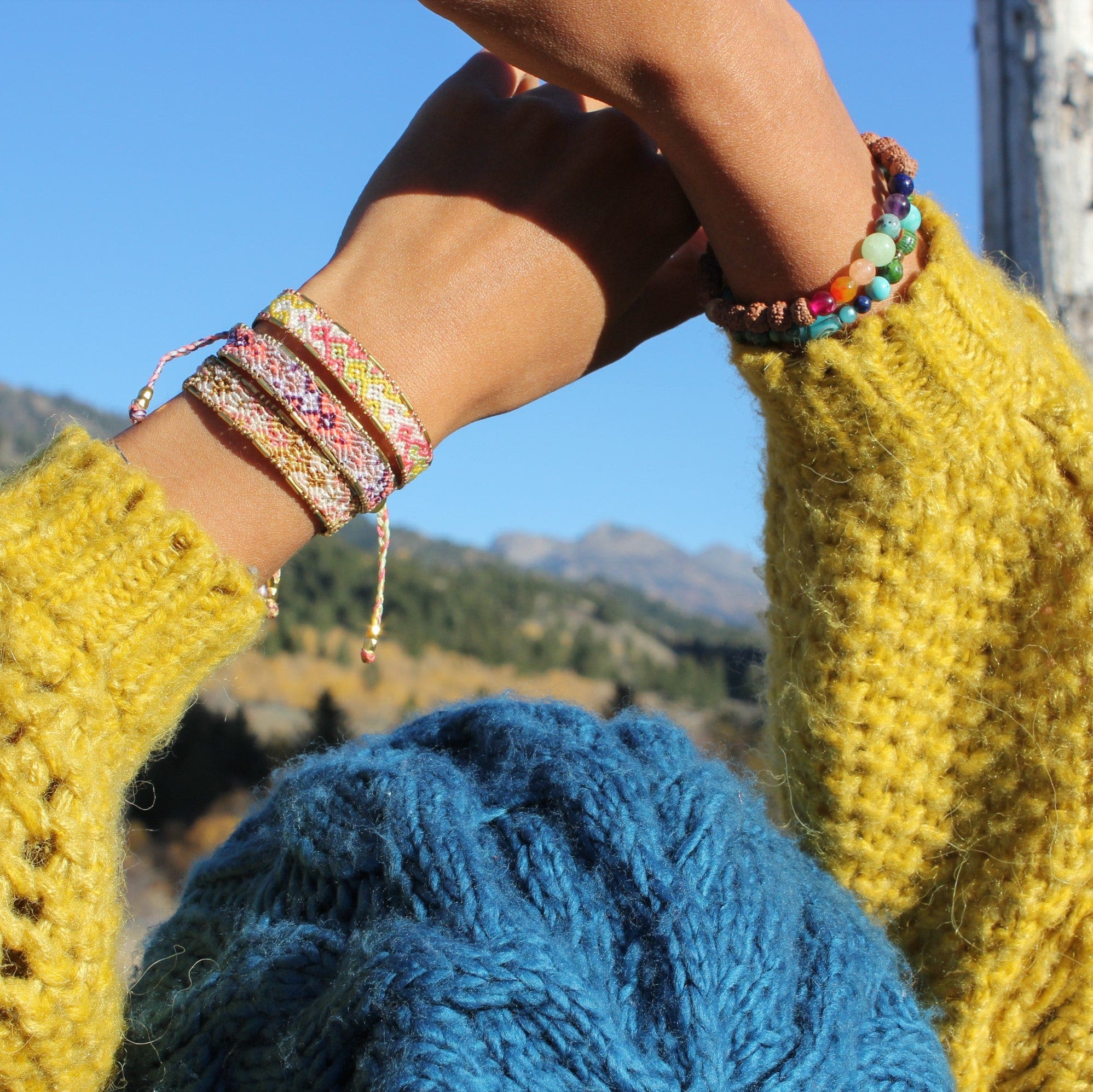 Bali Friendship Bracelet - Sand Swirl - Love Is Project