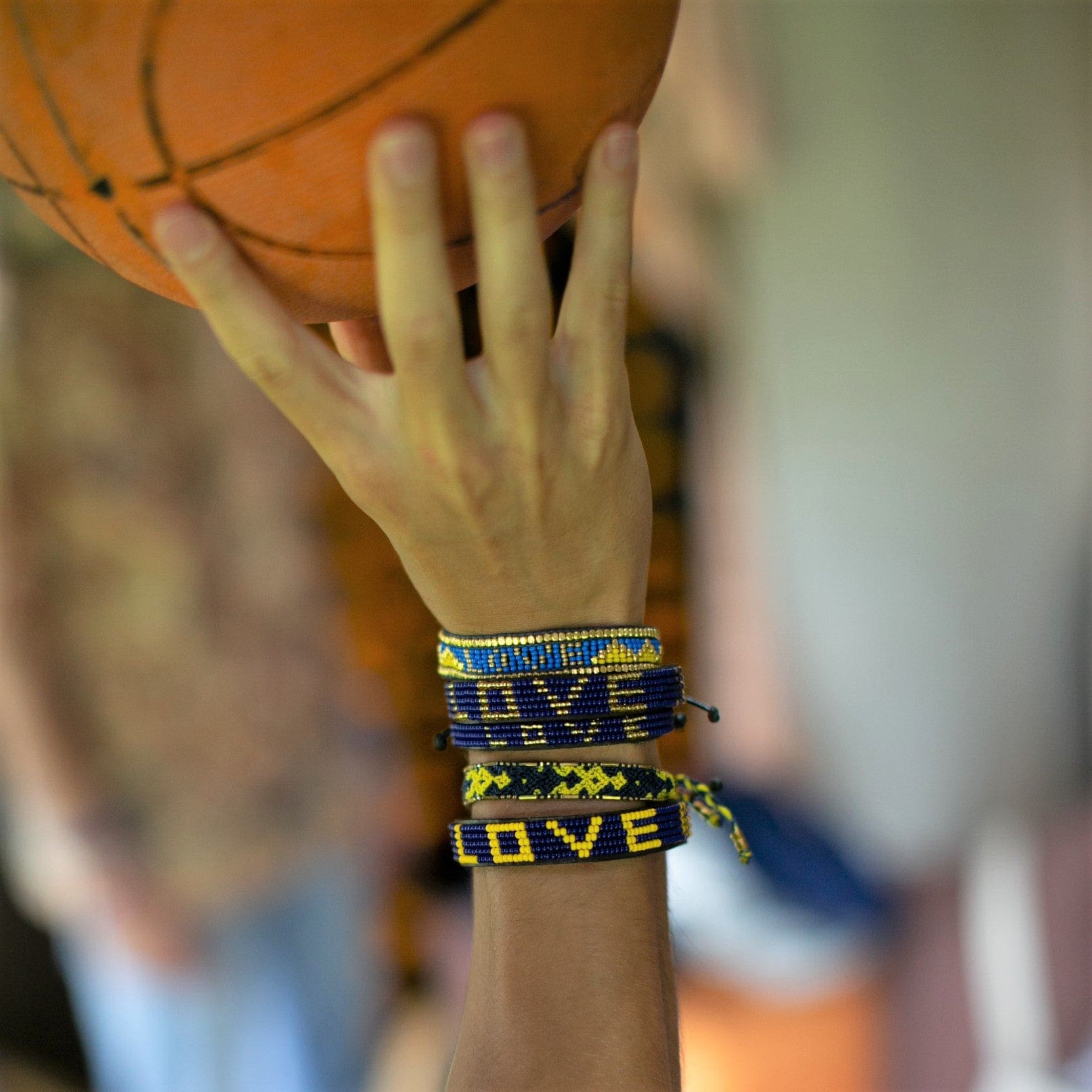 LOVE Bracelet - Navy and Gold - Love Is Project