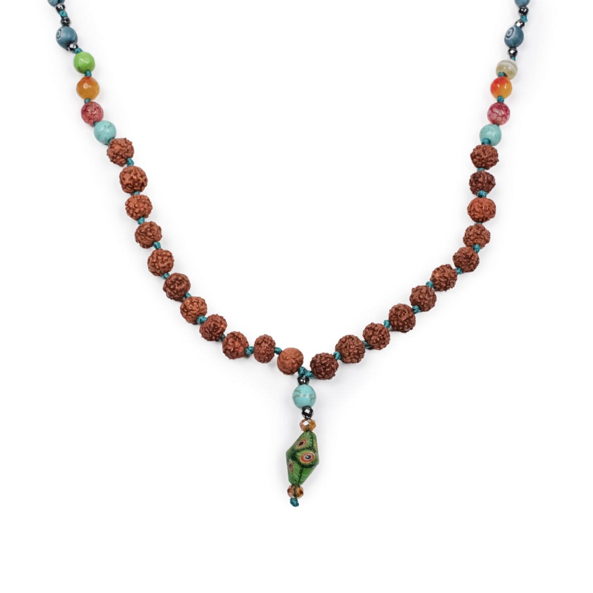 Bali Mala Necklace - Marine Blue - Love Is Project