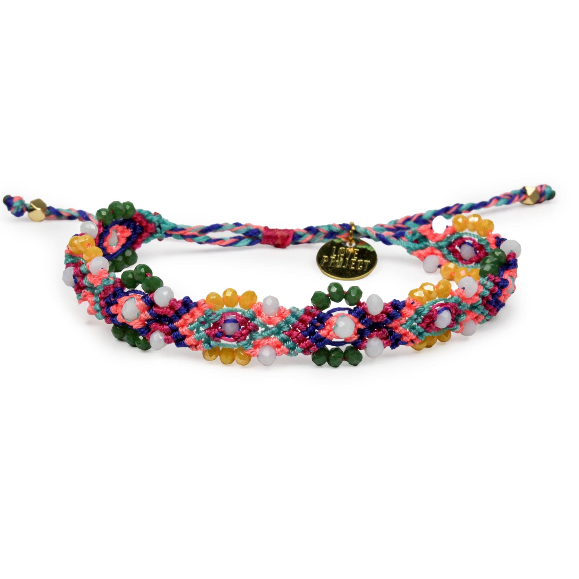 Bali Friendship Lei Bracelet - Yellow Green