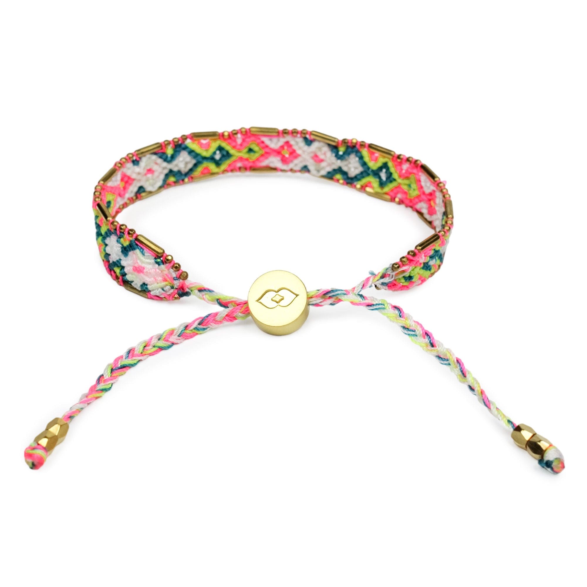 Bali Friendship Bracelet - Electric Feel - Love Is Project