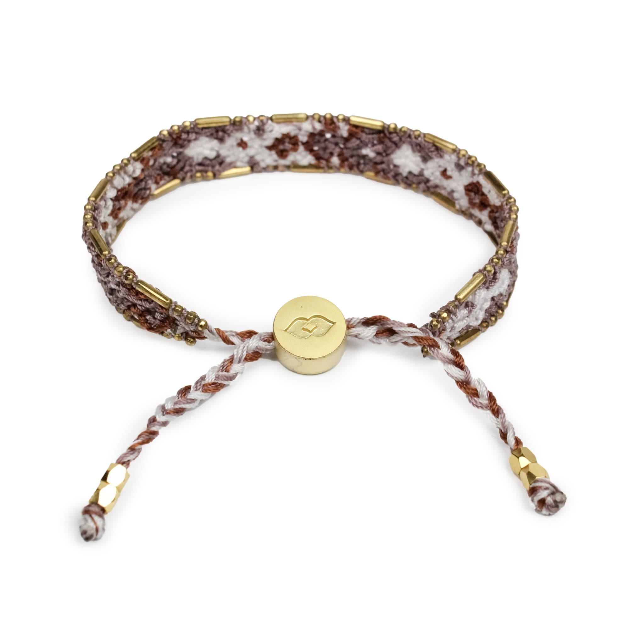 Bali Friendship Bracelet - Dune Brown - Love Is Project