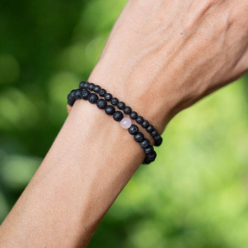 Lava Stone Grounding Bracelet